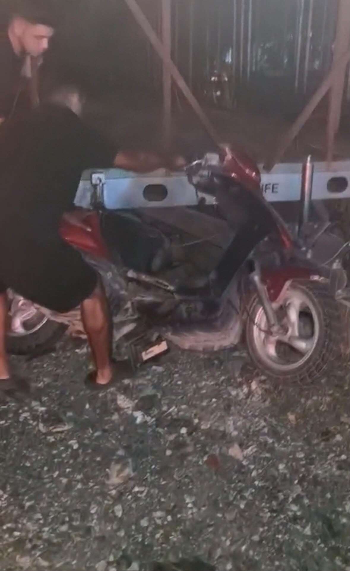 Muğla’da Kamyonet ile Motosiklet Çarpıştı,Yaralılar Var 2